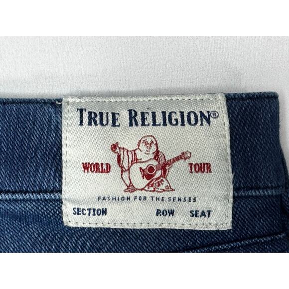 True Religion Women's Jennie Curvy Mid Rise Skinny Denim Jeans - Size 29 (30x28) - Picture 3 of 6